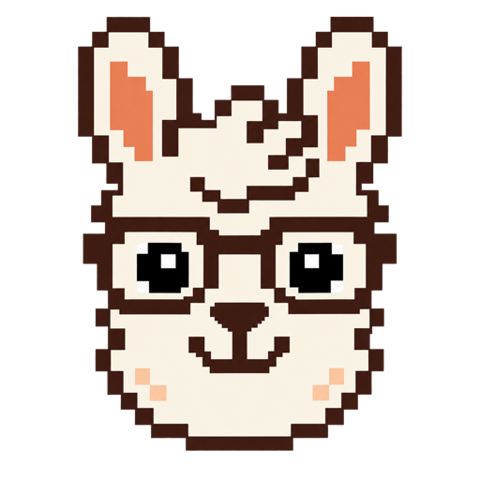 La llama de HIRO, mascota de la plataforma